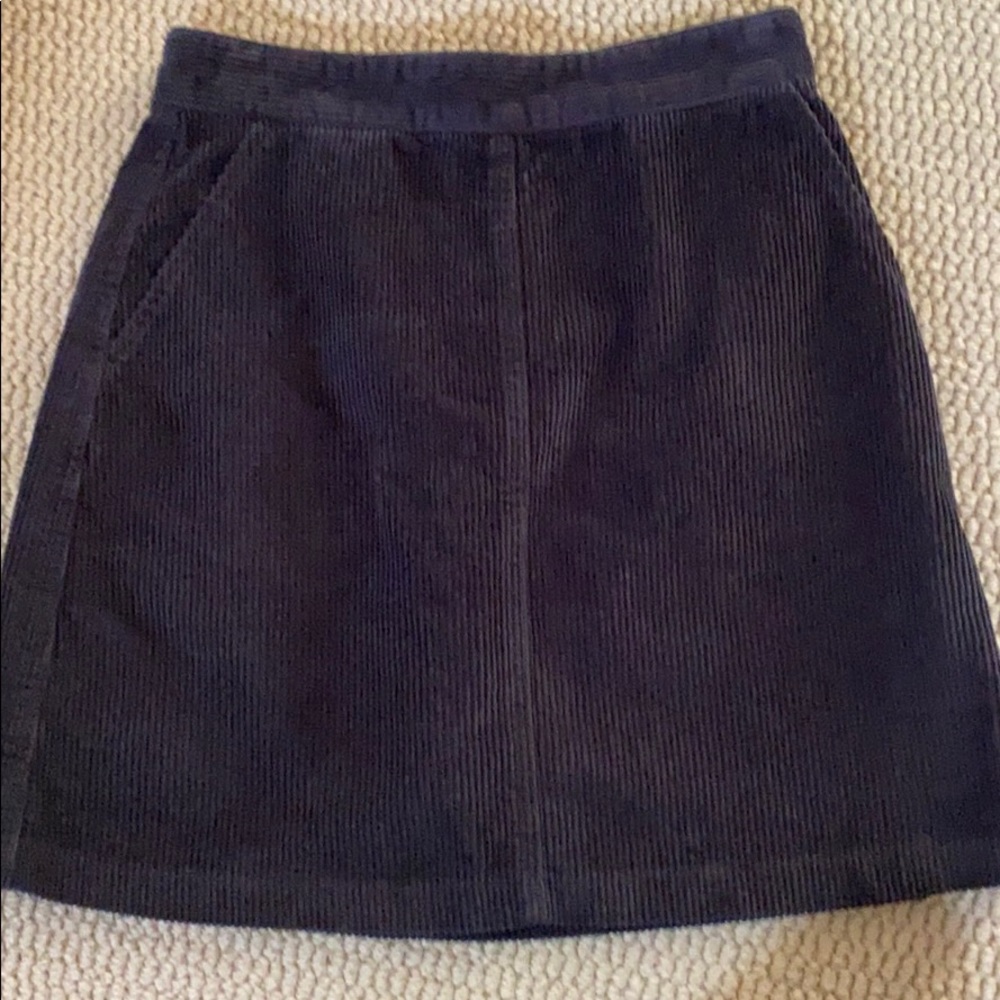 Warehouse UK Corduroy Skirt